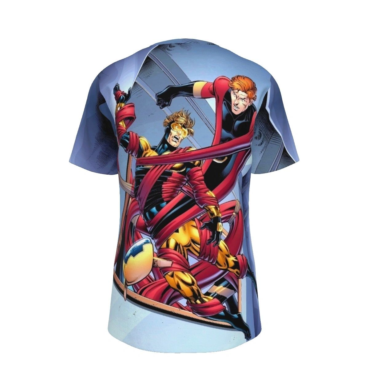 BOOSTER GOLD 15 PAGE ALL OVER PRINT SHIRT AND TANK TOP - ELONGATED MAN