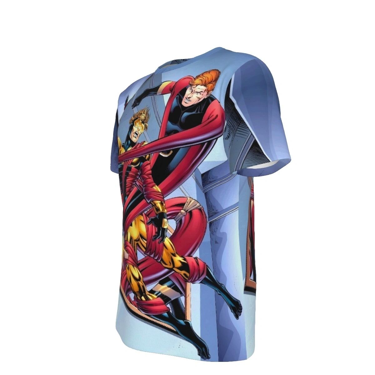 BOOSTER GOLD 15 PAGE ALL OVER PRINT SHIRT AND TANK TOP - ELONGATED MAN