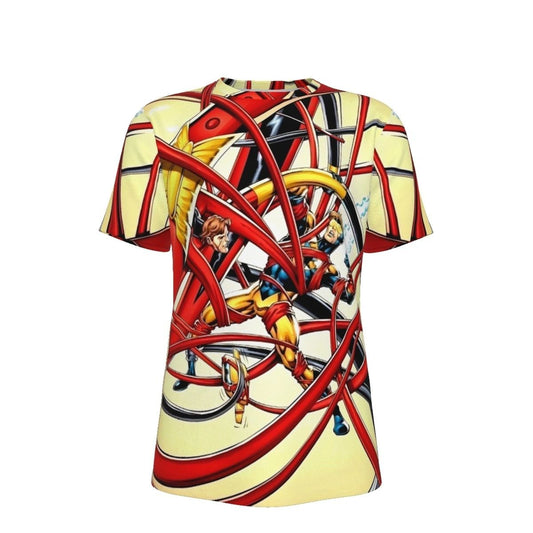 BOOSTER GOLD 15 ALL OVER PRINT SHIRT AND TANK TOP - ELONGATED MAN