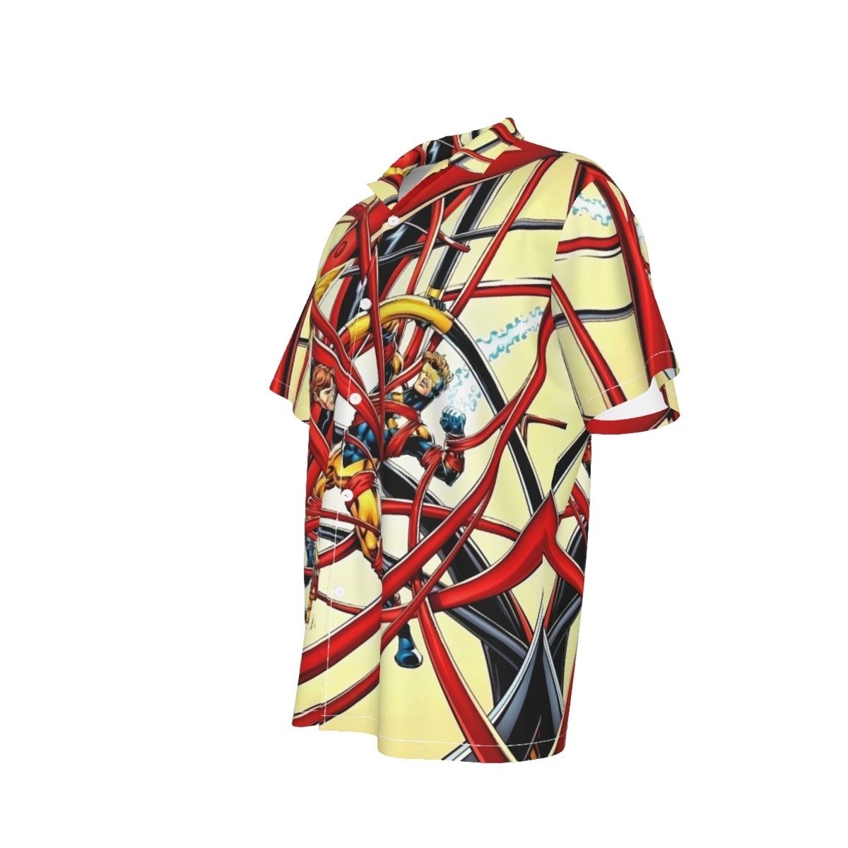 BOOSTER GOLD 15 ALL OVER PRINT SHIRT AND TANK TOP - ELONGATED MAN