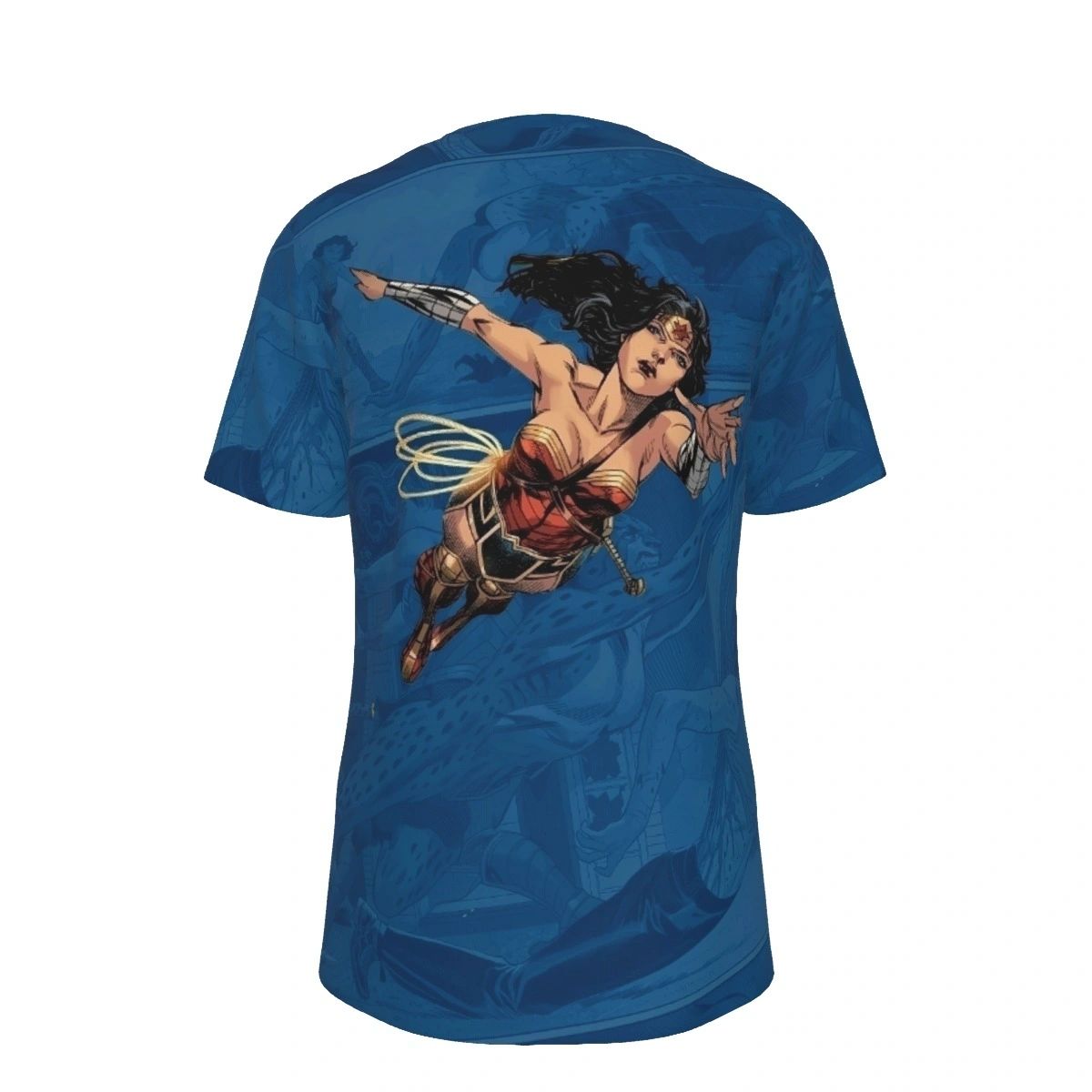 WONDER WOMAN GREATEST VICTORIES PAGE ALL OVER PRINT SHIRT AND TANK TOP