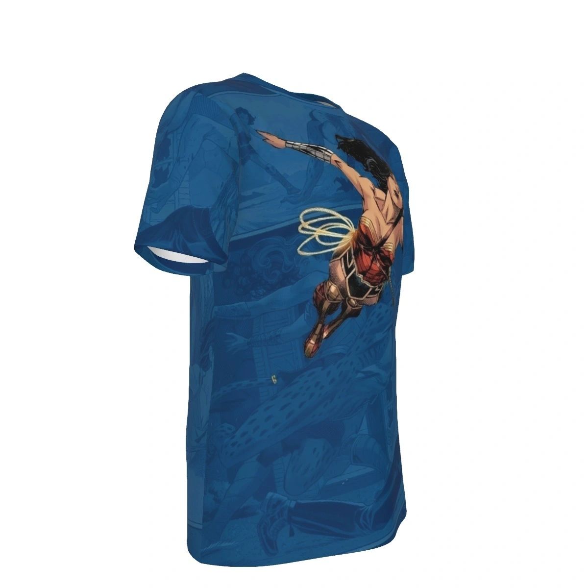 WONDER WOMAN GREATEST VICTORIES PAGE ALL OVER PRINT SHIRT AND TANK TOP