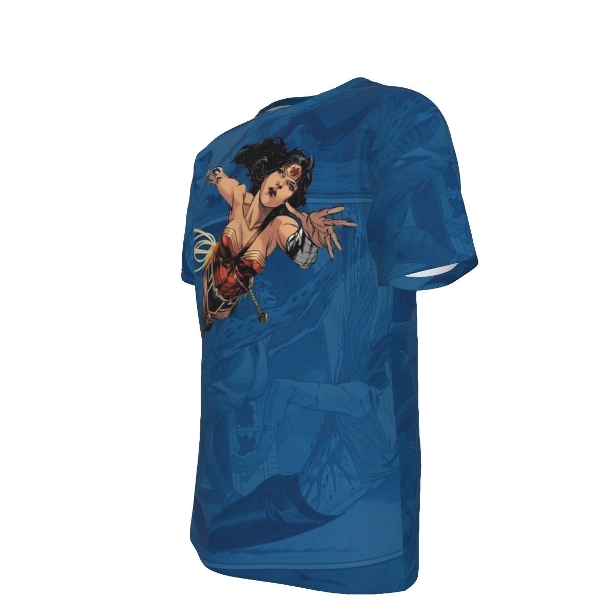 WONDER WOMAN GREATEST VICTORIES PAGE ALL OVER PRINT SHIRT AND TANK TOP
