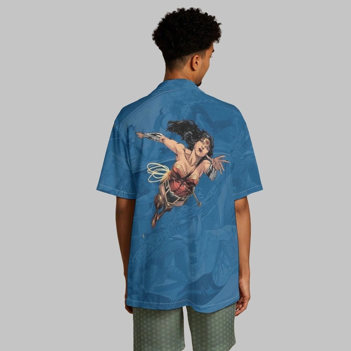 WONDER WOMAN GREATEST VICTORIES PAGE ALL OVER PRINT SHIRT AND TANK TOP