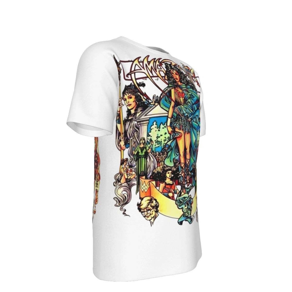 WONDER WOMAN ANNUAL 1 V2 PAGE ALL OVER PRINT SHIRT AND TANK TOP -PEREZ
