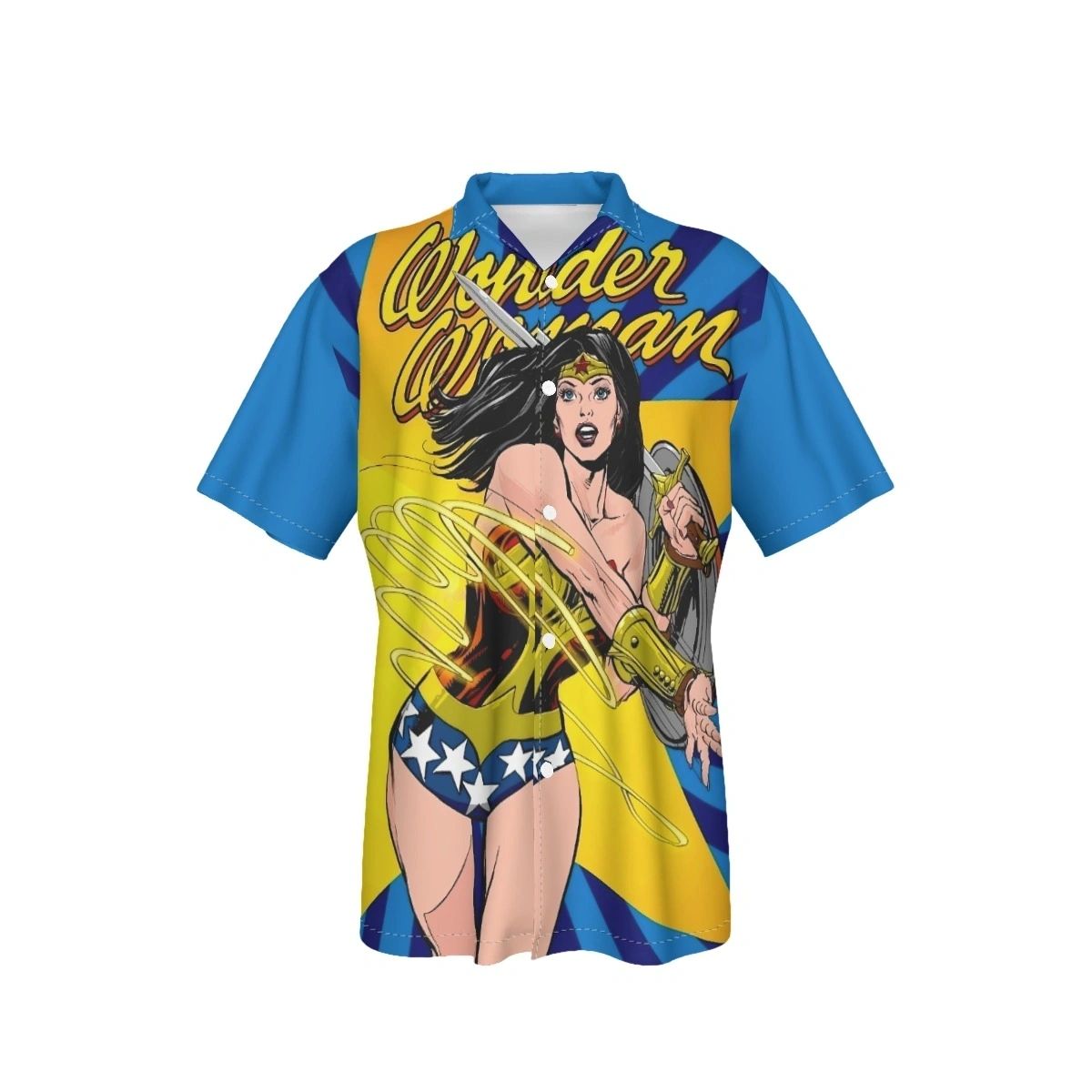 WONDER WOMAN SUMMER SPECIAL ALL OVER PRINT SHIRT AND TANK TOP -NEAL ADAMS