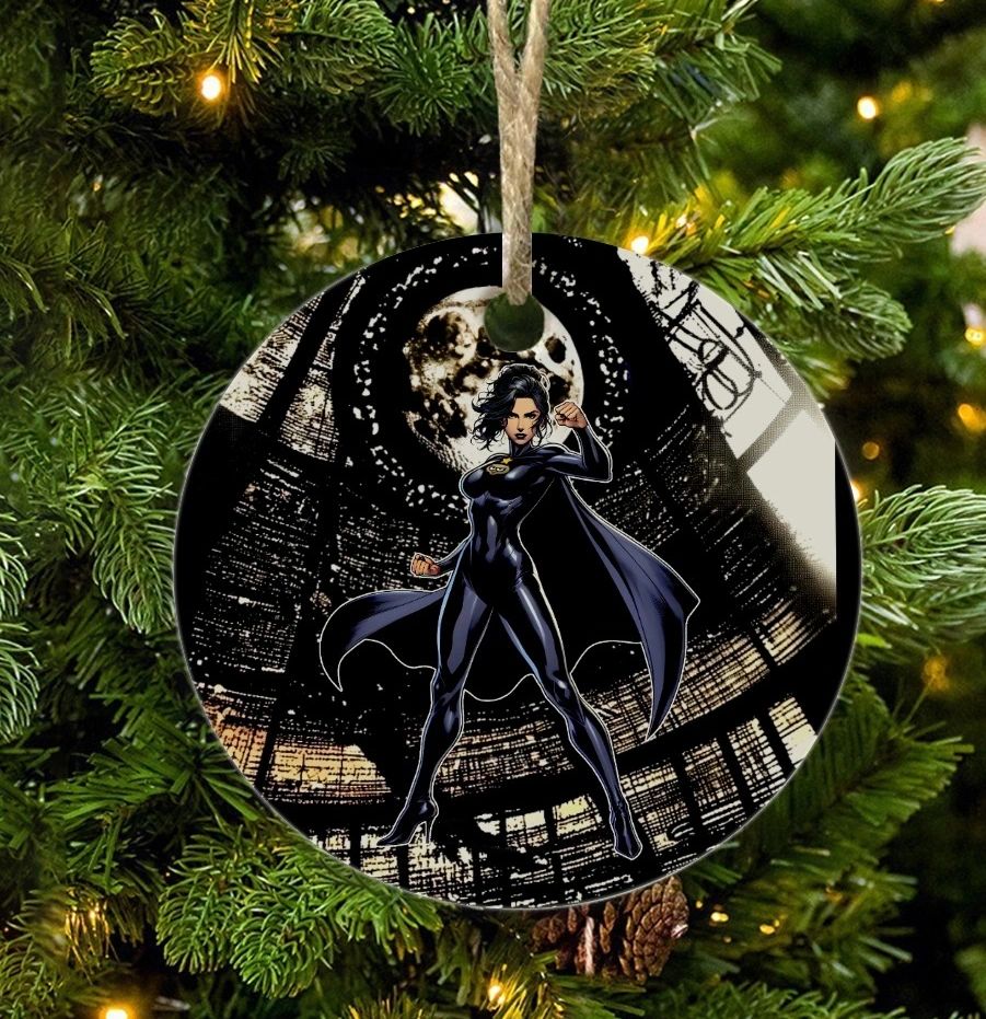 LYDDA JATH NIGHT GIRL READY READY CHRISTMAS TREE ORNAMENT