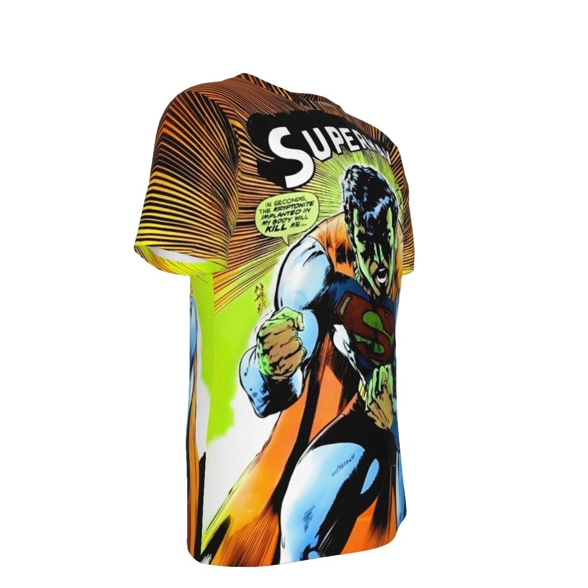 SUPERMAN 317 ALL OVER PRINT SHIRT - NEAL ADAMS