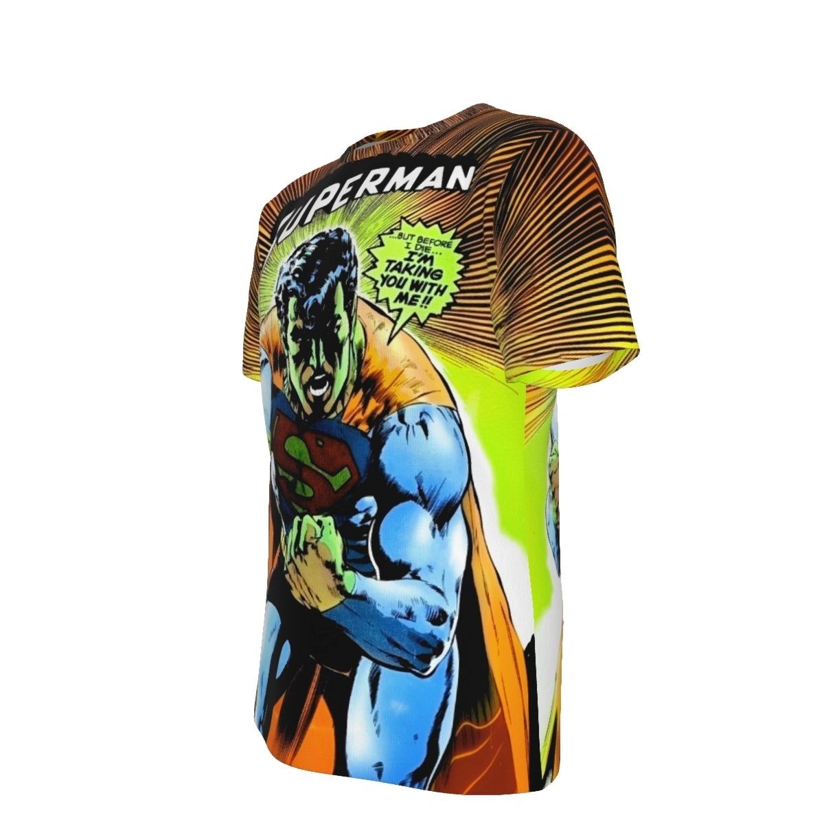 SUPERMAN 317 ALL OVER PRINT SHIRT - NEAL ADAMS