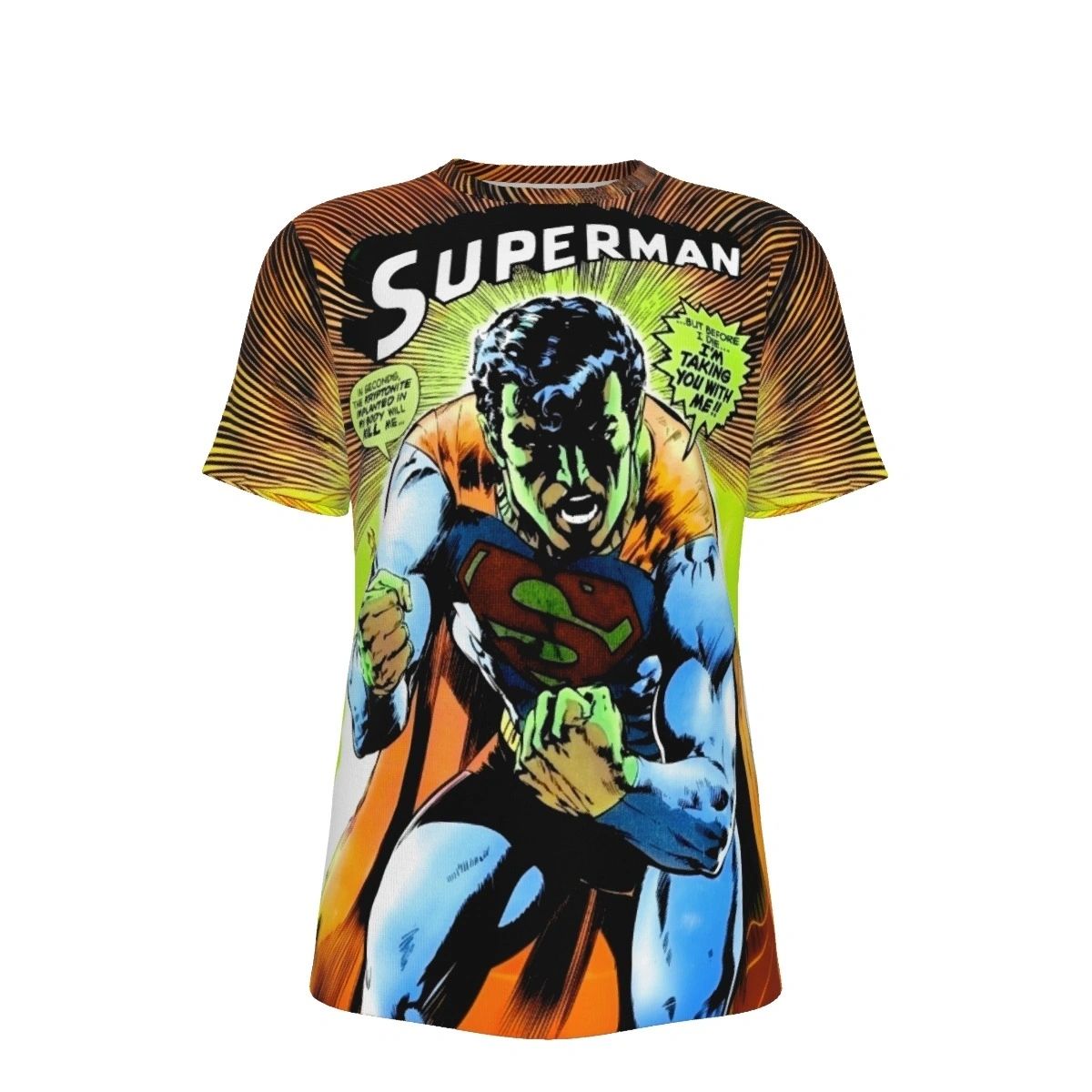 SUPERMAN 317 ALL OVER PRINT SHIRT - NEAL ADAMS