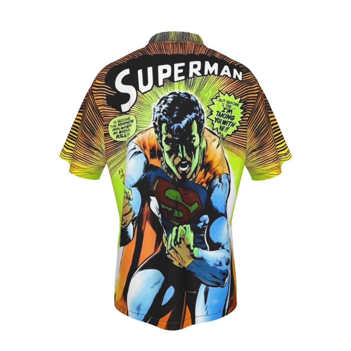 SUPERMAN 317 ALL OVER PRINT SHIRT - NEAL ADAMS