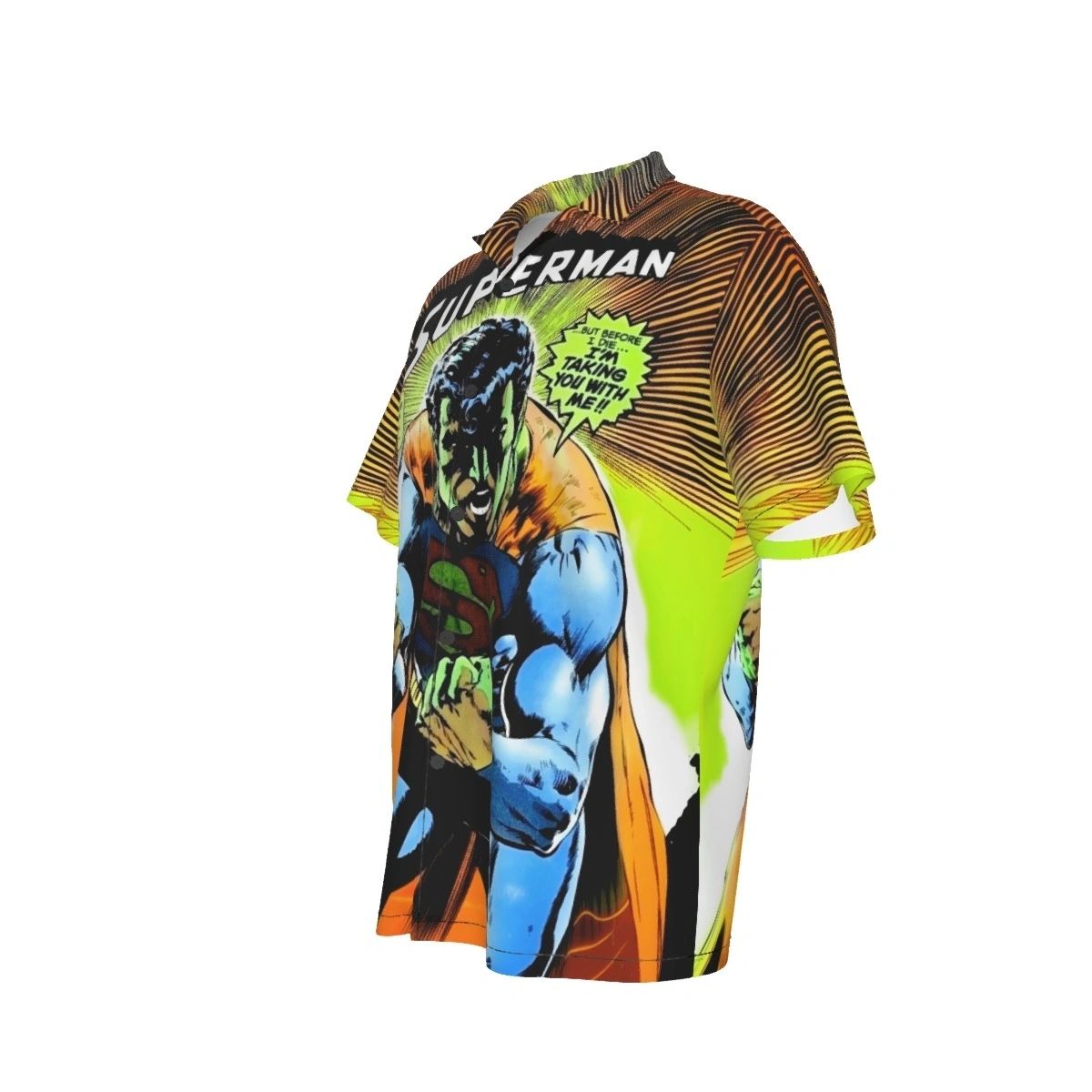 SUPERMAN 317 ALL OVER PRINT SHIRT - NEAL ADAMS