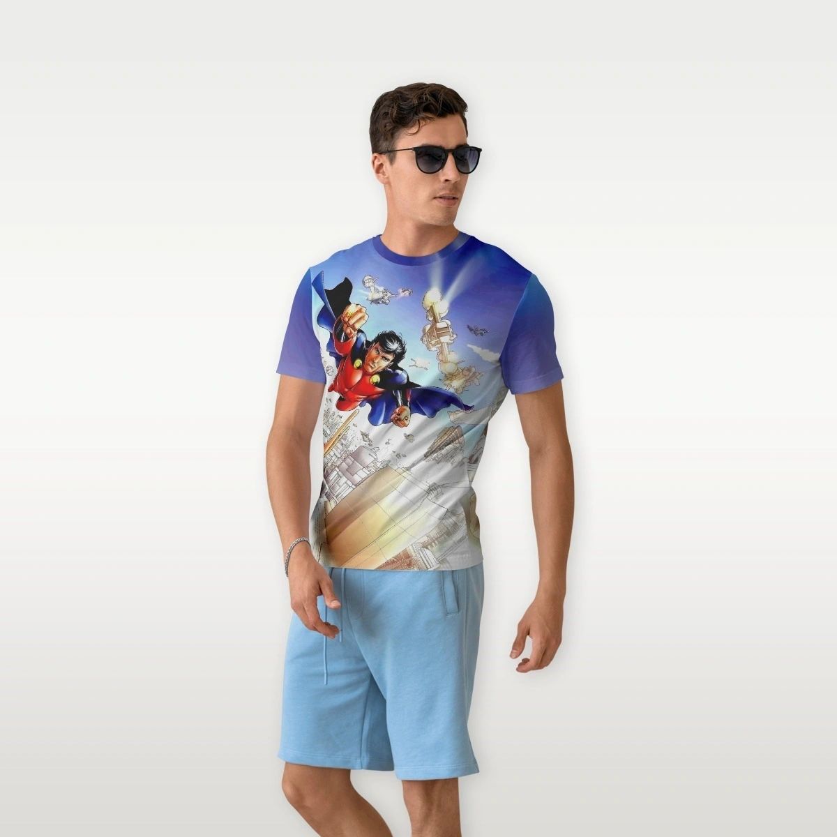 MONEL FLIGHT ALL OVER PRINT SHIRT - REFRESH