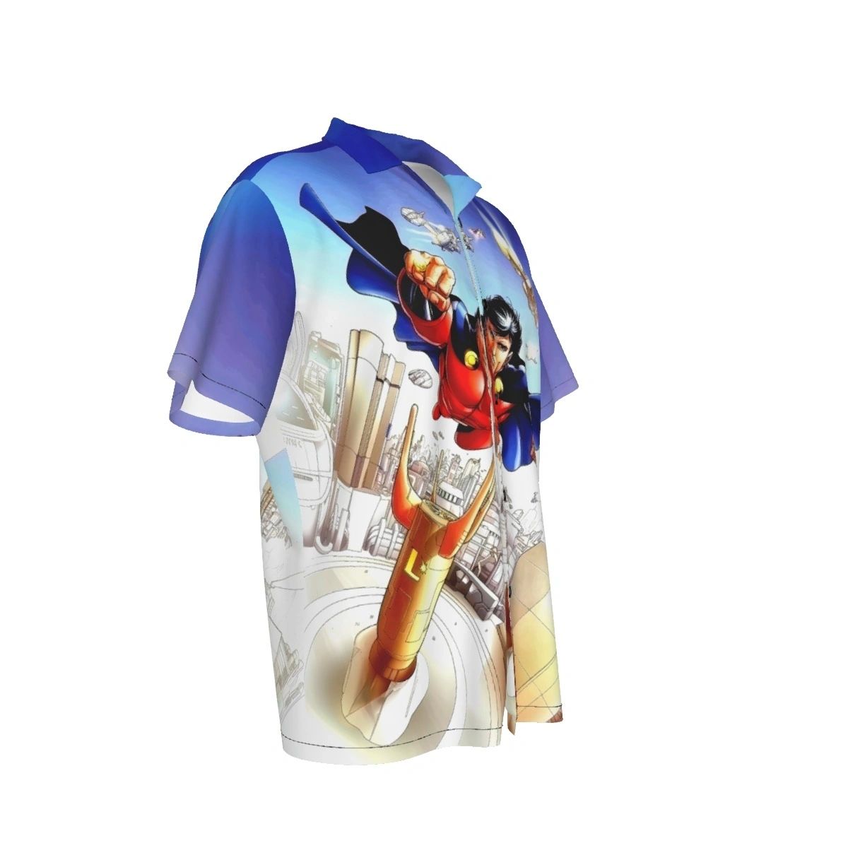 MONEL FLIGHT ALL OVER PRINT SHIRT - REFRESH