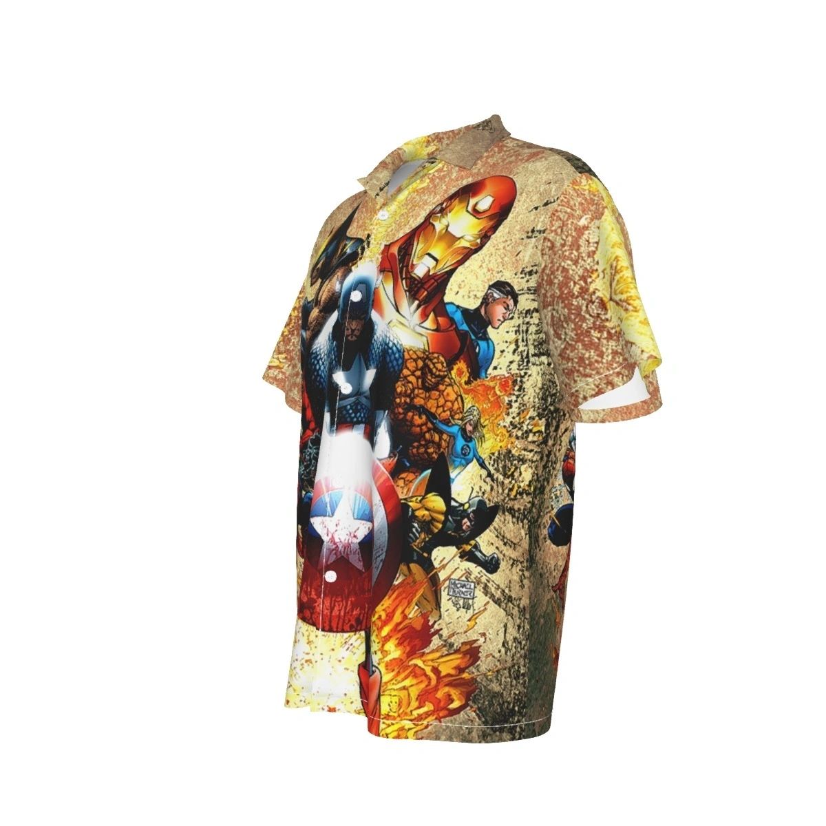 CIVIL WAR 1 ALL OVER PRINT SHIRT - MICHAEL TURNER