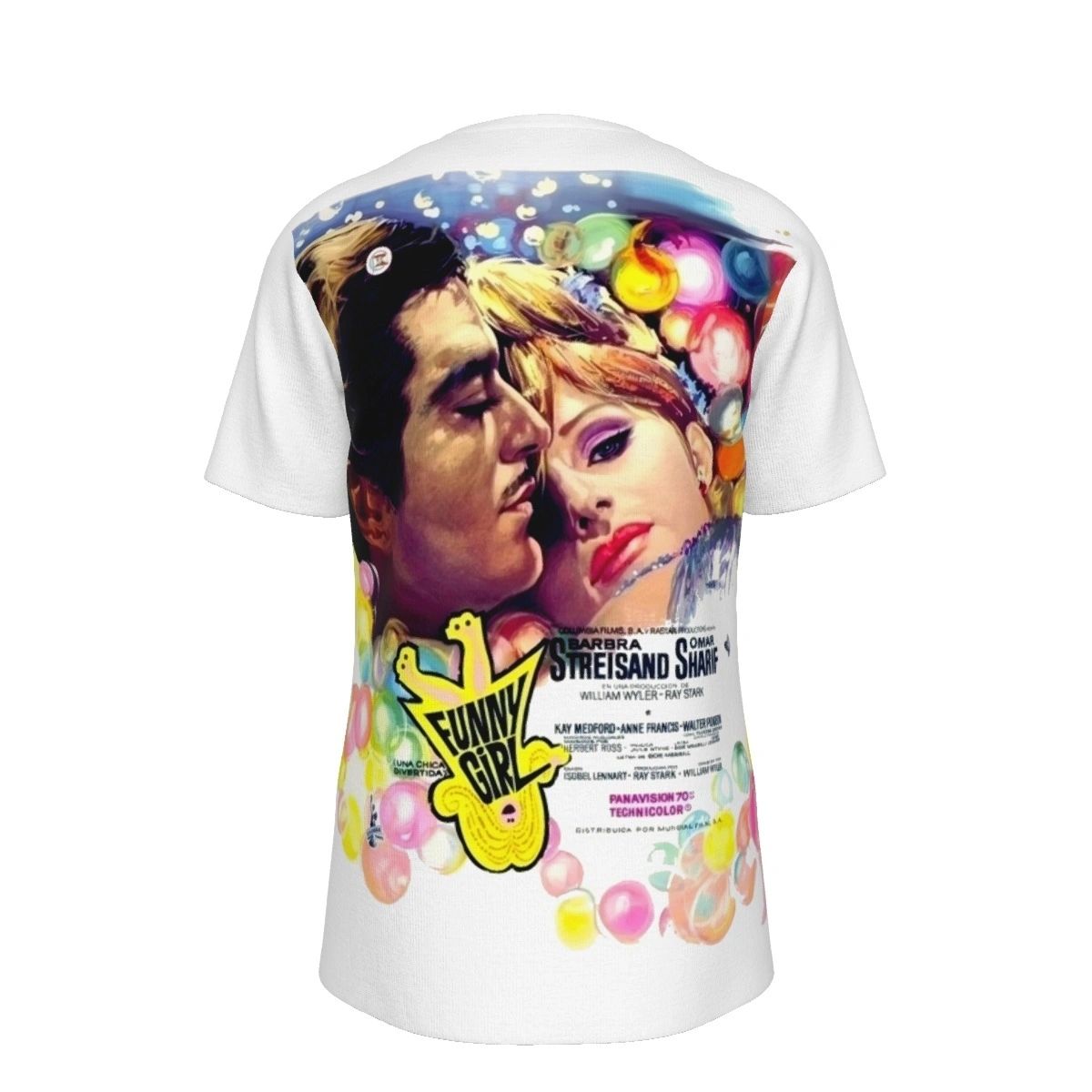 FUNNY GIRL MOVIE POSTER 1 ALL OVER PRINT SHIRT