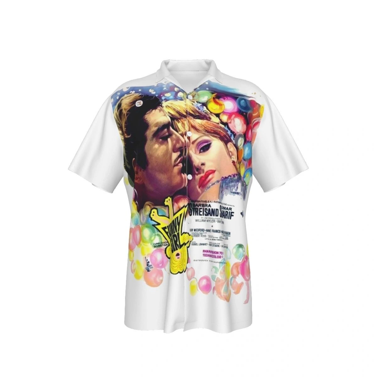 FUNNY GIRL MOVIE POSTER 1 ALL OVER PRINT SHIRT