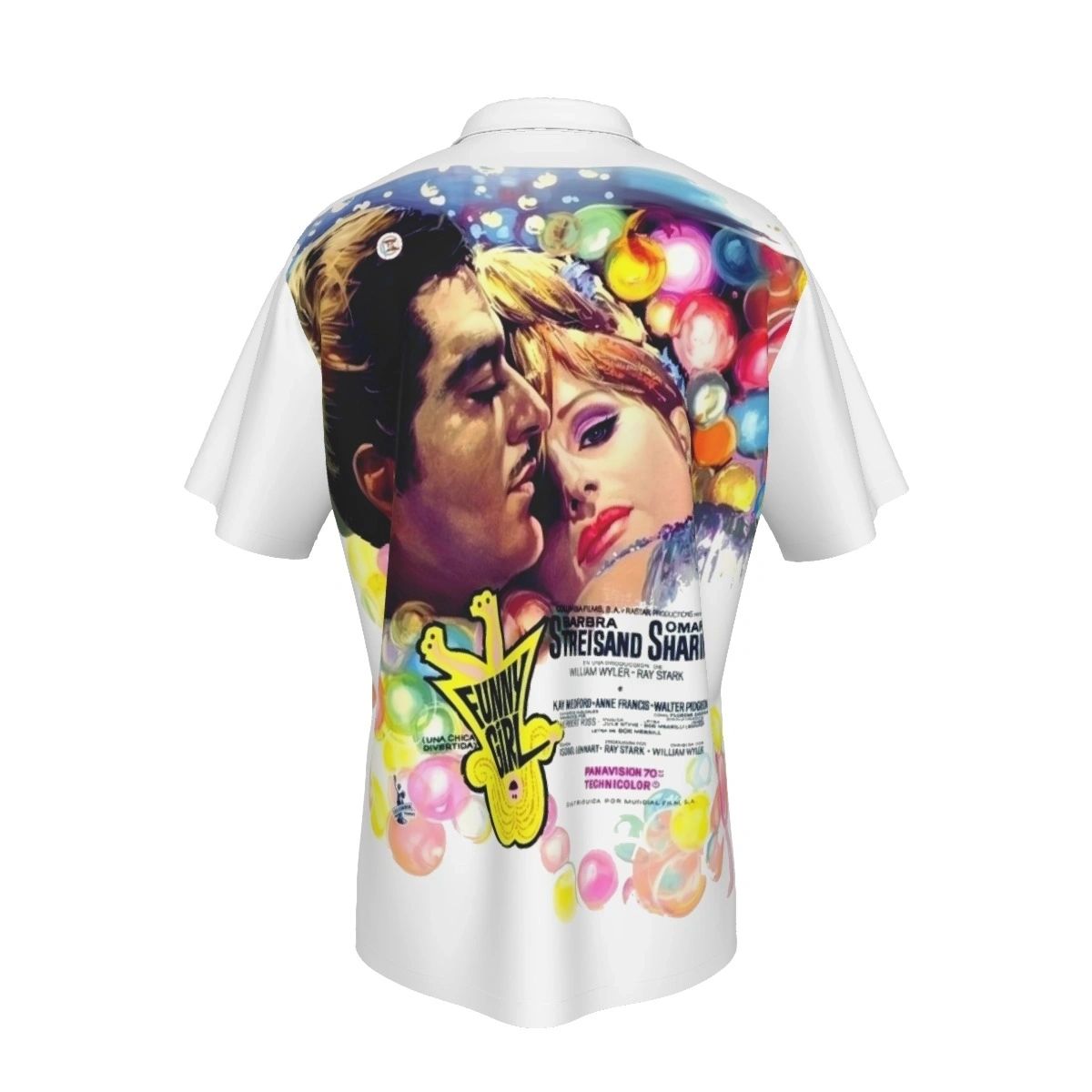 FUNNY GIRL MOVIE POSTER 1 ALL OVER PRINT SHIRT