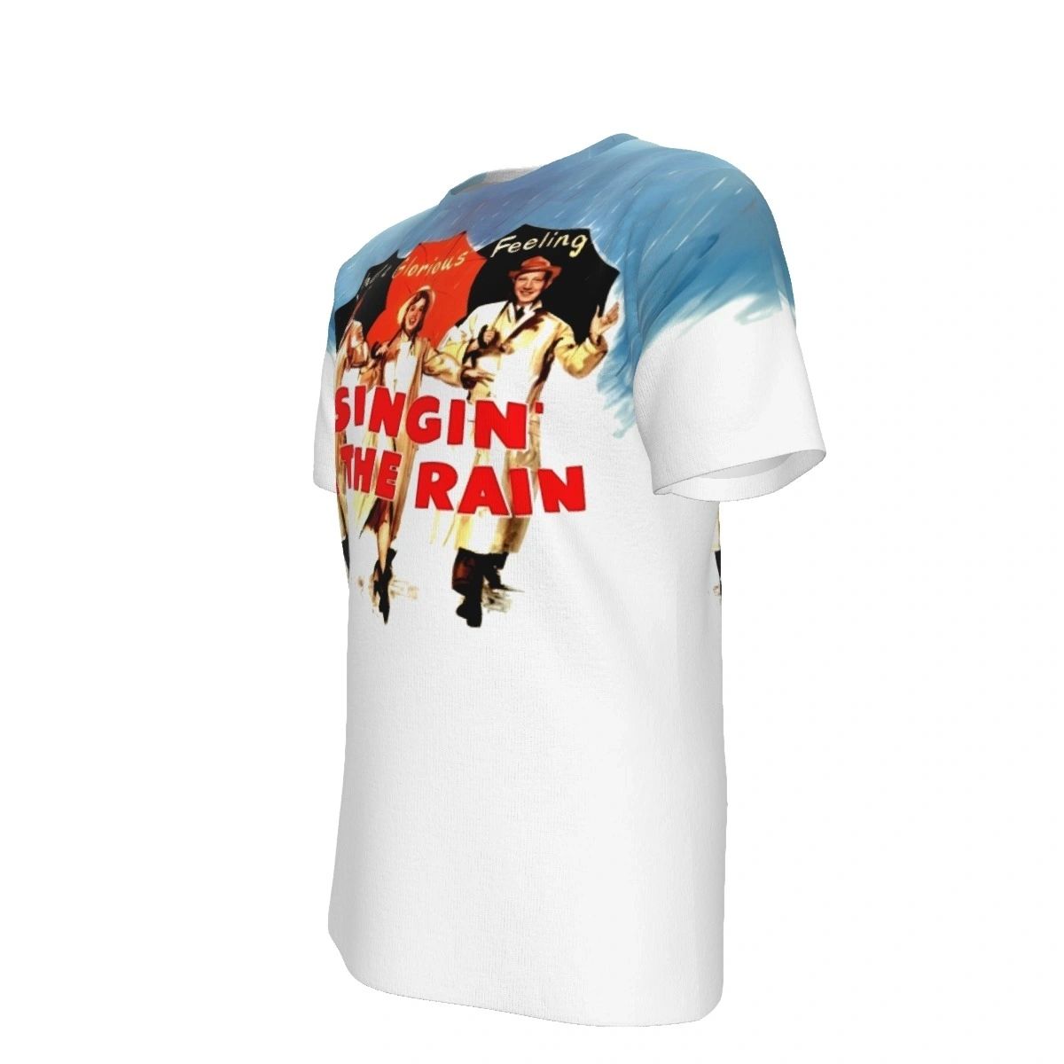 SINGIN IN THE RAIN MOVIE LOGO ALL OVER PRINT SHIRT