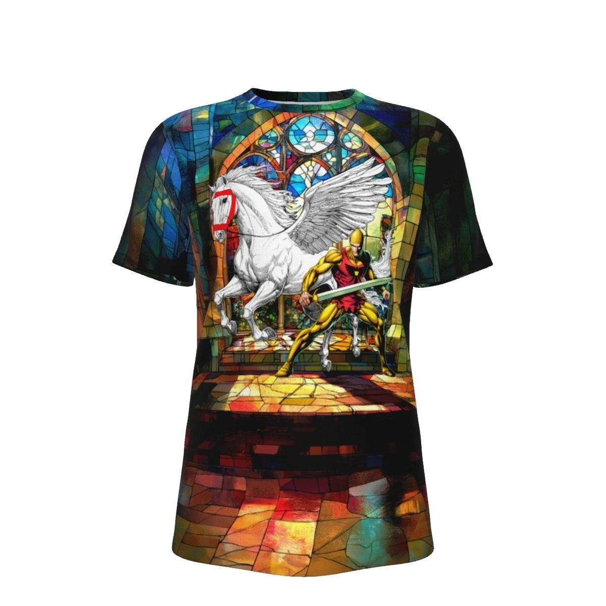 SHINING KNIGHT READY ALL OVER PRINT SHIRTS - 7 SOLDIERS OF VICTORY READY