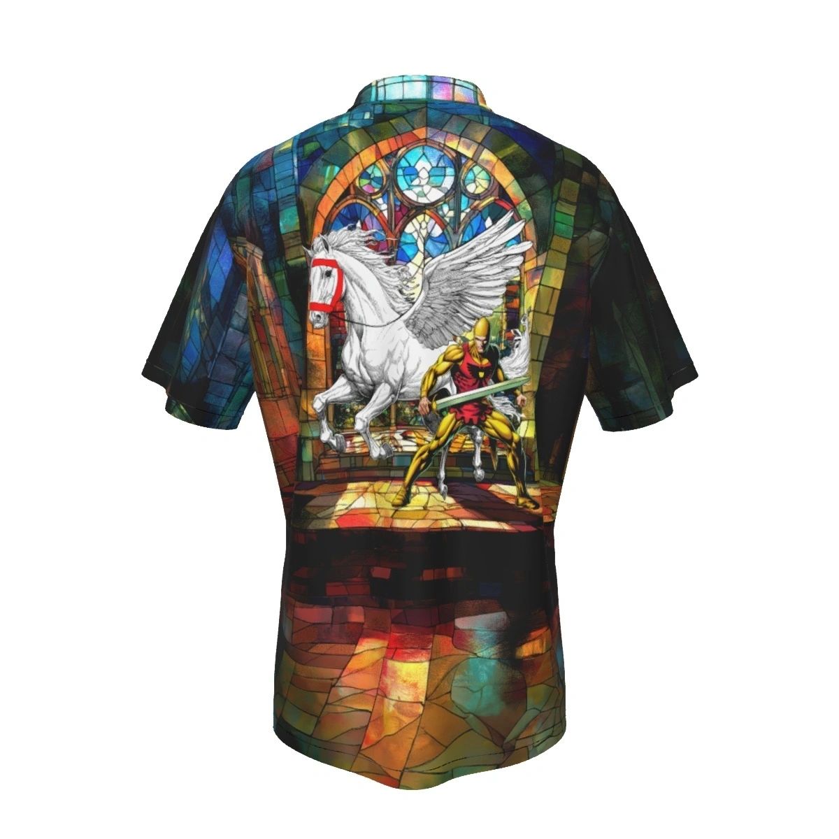 SHINING KNIGHT READY ALL OVER PRINT SHIRTS - 7 SOLDIERS OF VICTORY READY