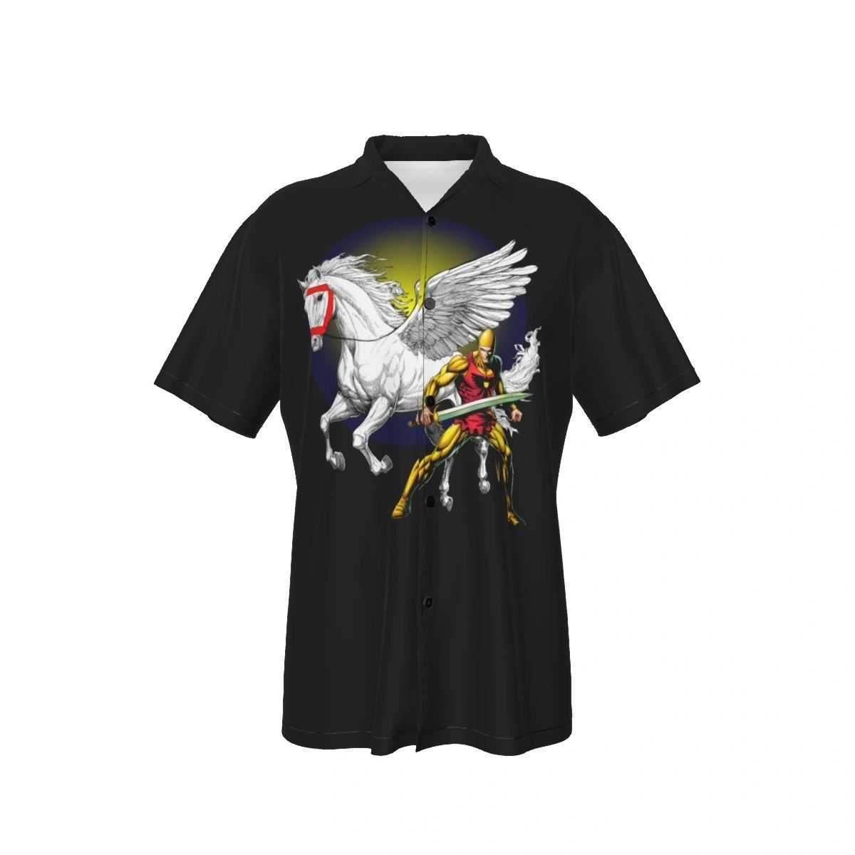 SHINING KNIGHT READY ALL OVER PRINT SHIRTS - 7 SOLDIERS OF VICTORY READY