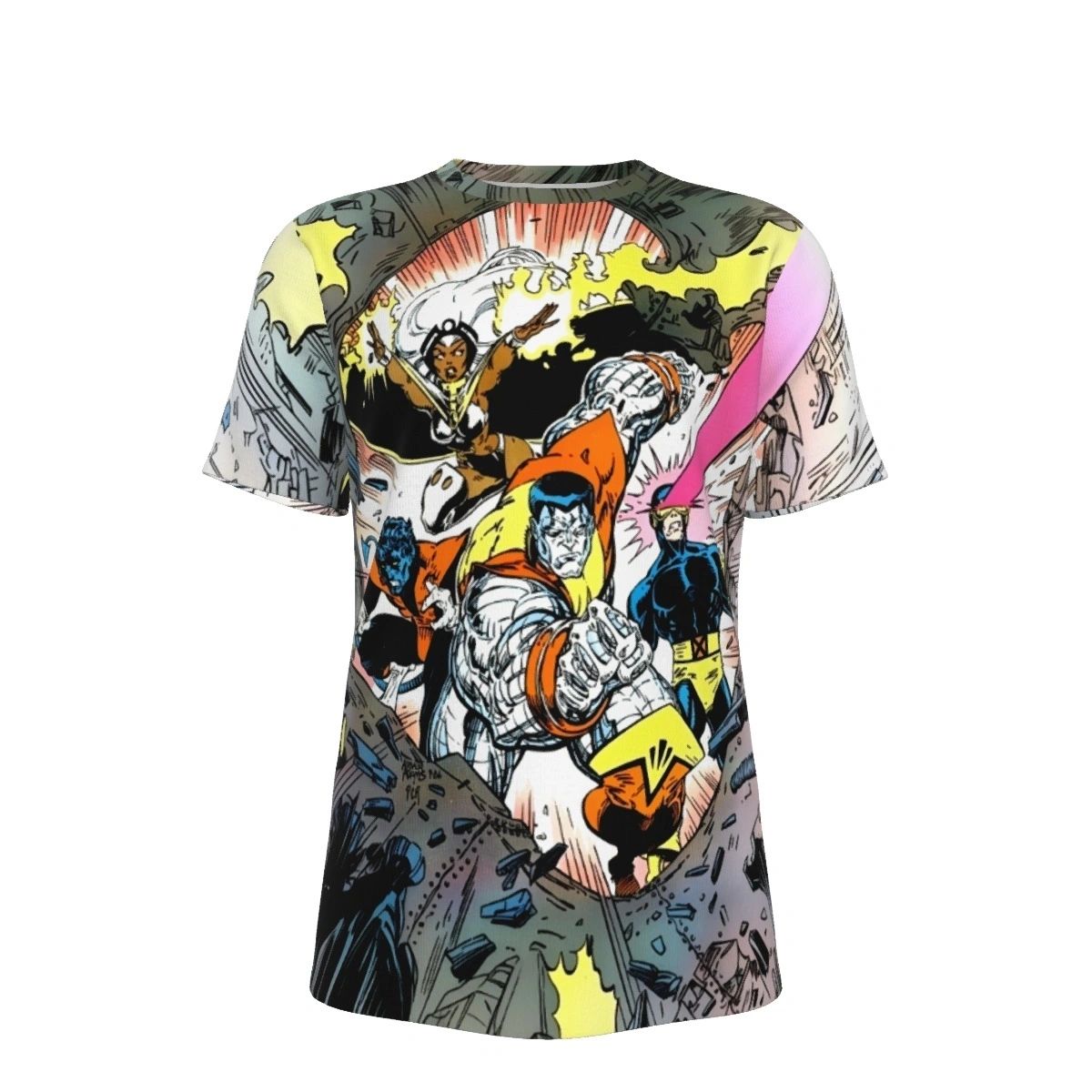 CLASSIC XMEN 7 COVER ALL OVER PRINT SHIRTS - ARTHUR ADAMS