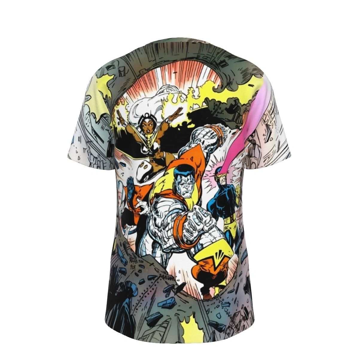 CLASSIC XMEN 7 COVER ALL OVER PRINT SHIRTS - ARTHUR ADAMS