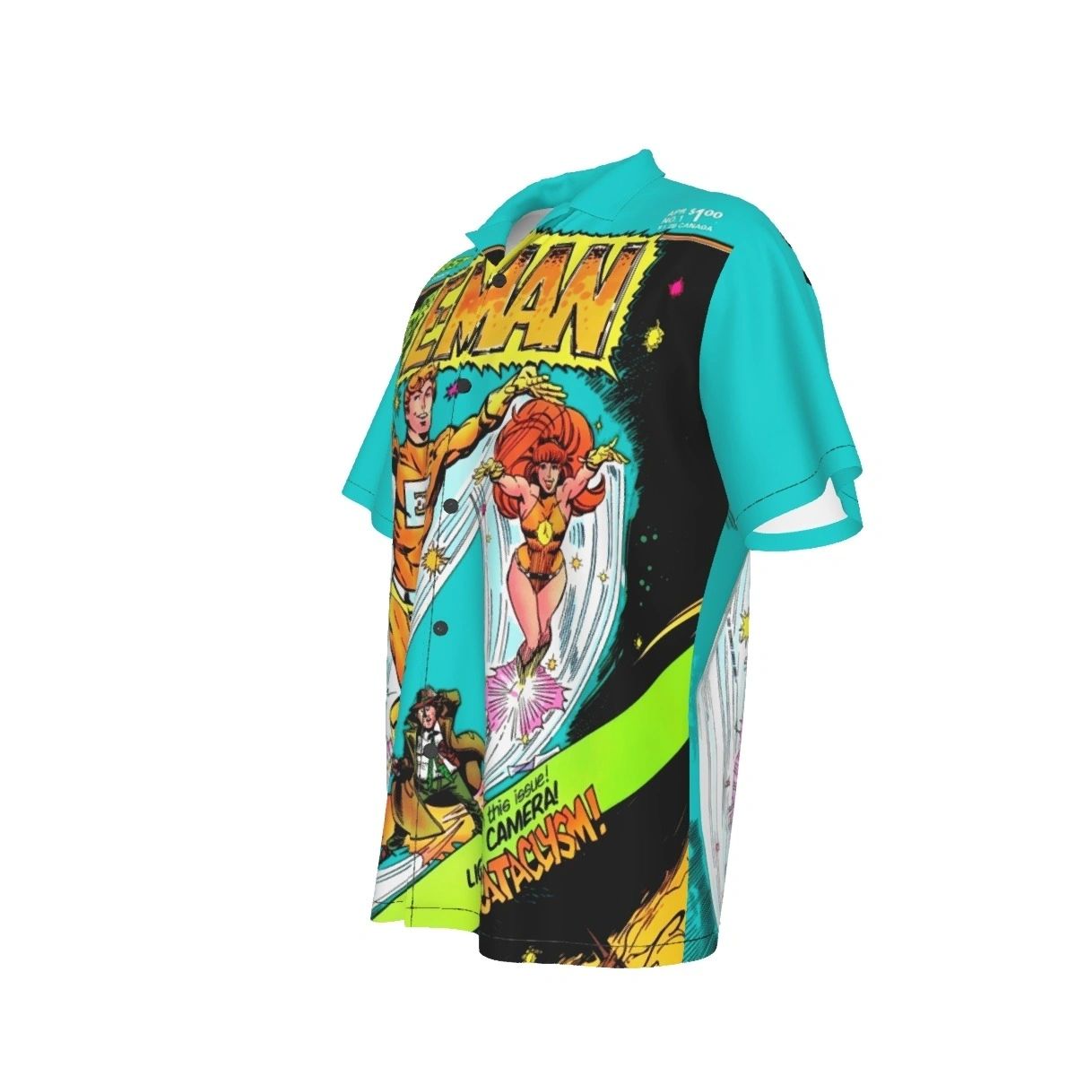 E-MAN #1 V2 READY ALL OVER PRINT SHIRTS