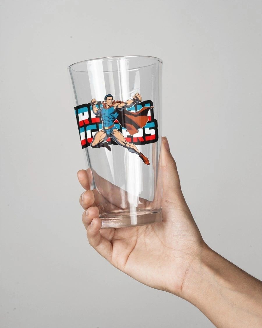 DOLL MAN READY Pint Glass (with Free Shipping) -FREEDOM FIGHTERS