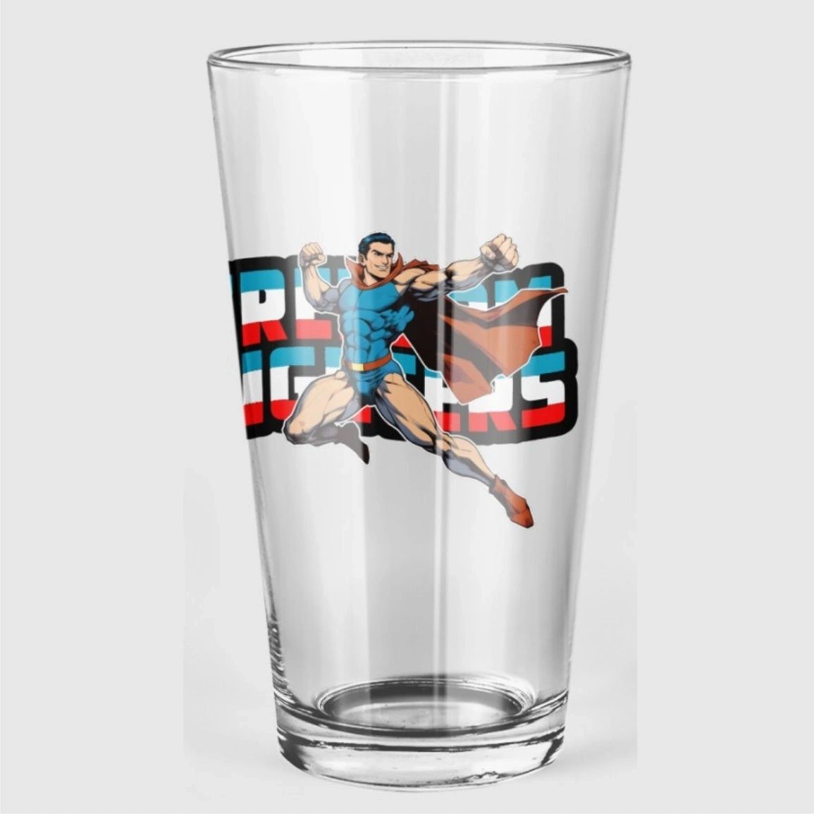 DOLL MAN READY Pint Glass (with Free Shipping) -FREEDOM FIGHTERS