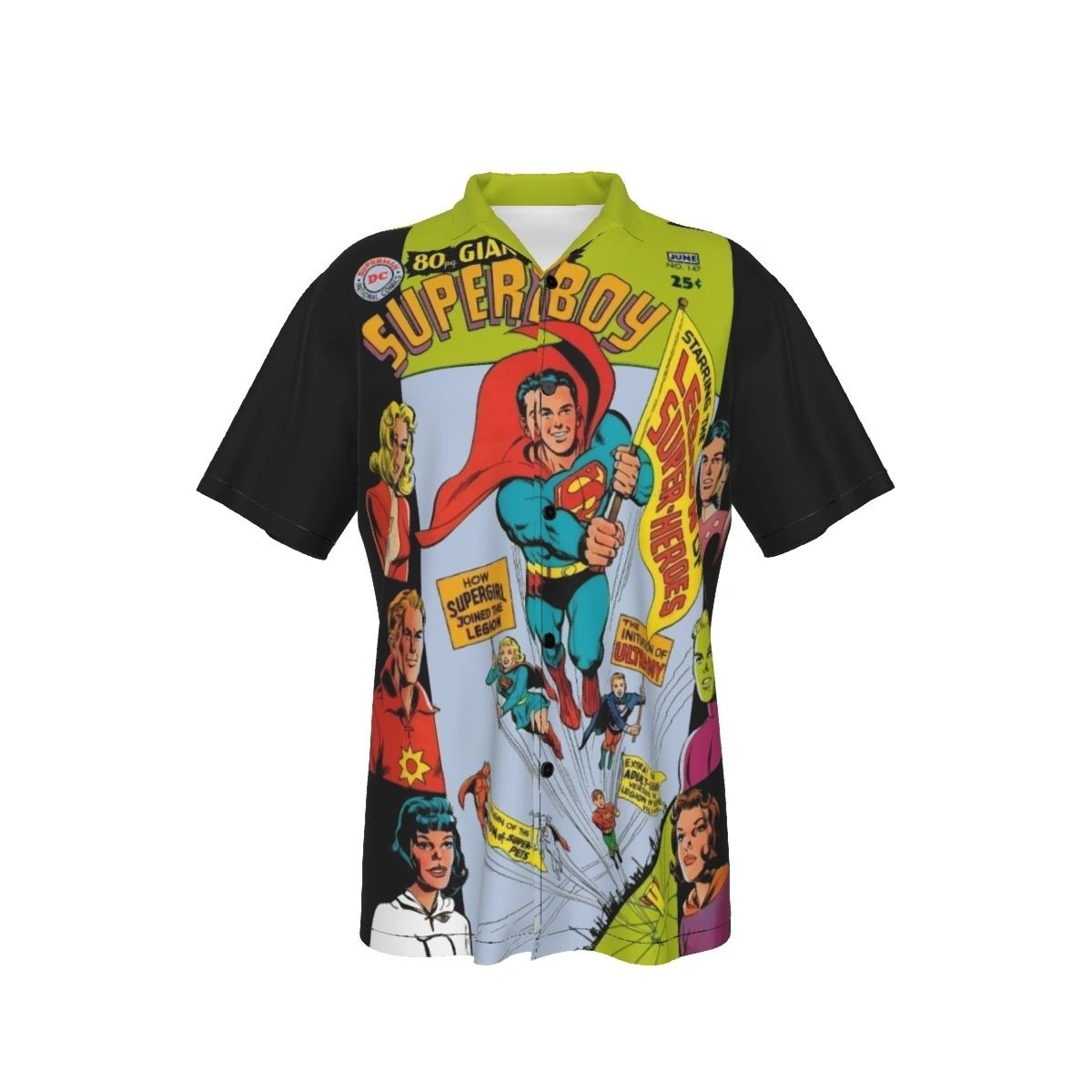 SUPERBOY 147 ALL OVER PRINT SHIRTS - LEGION OF SUPERHEROES