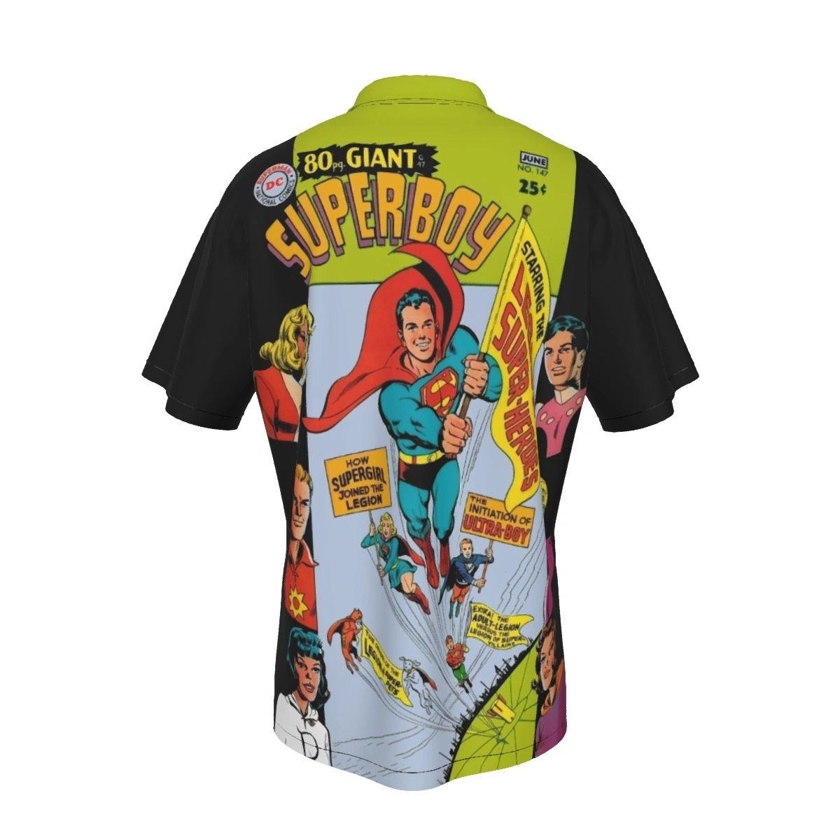 SUPERBOY 147 ALL OVER PRINT SHIRTS - LEGION OF SUPERHEROES