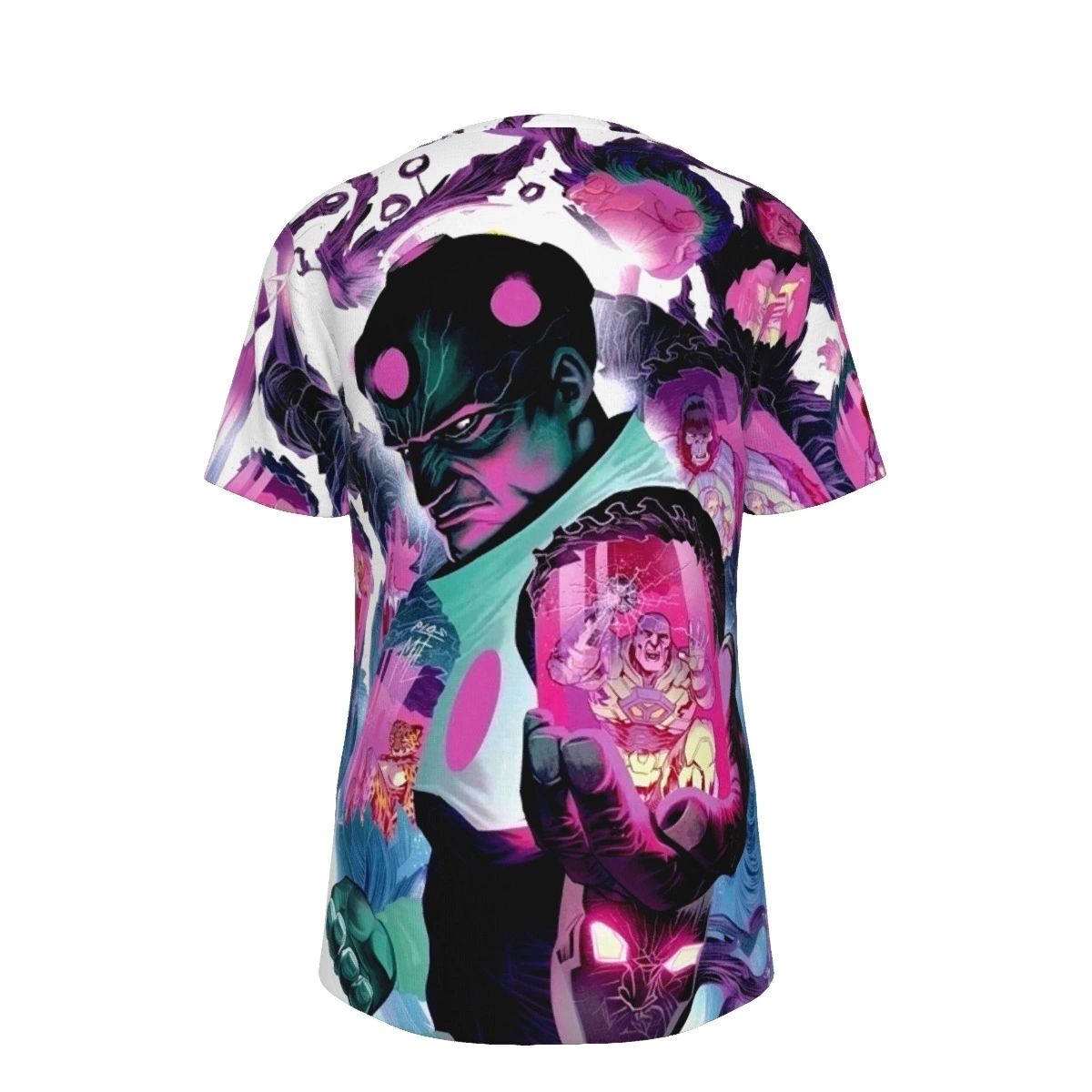 JUSTICE LEAGUE 18 ALL OVER PRINT SHIRTS - BRAINIAC