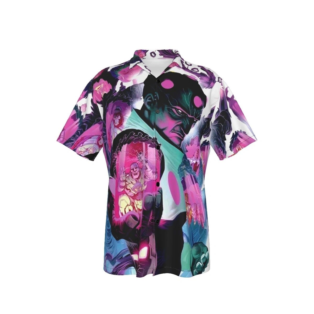JUSTICE LEAGUE 18 ALL OVER PRINT SHIRTS - BRAINIAC
