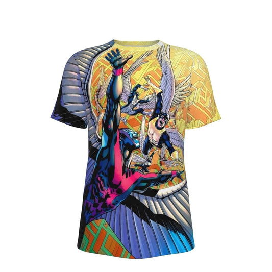 GIANT SIZED XMEN ANGEL COVER ALL OVER PRINT SHIRTS - ANGEL