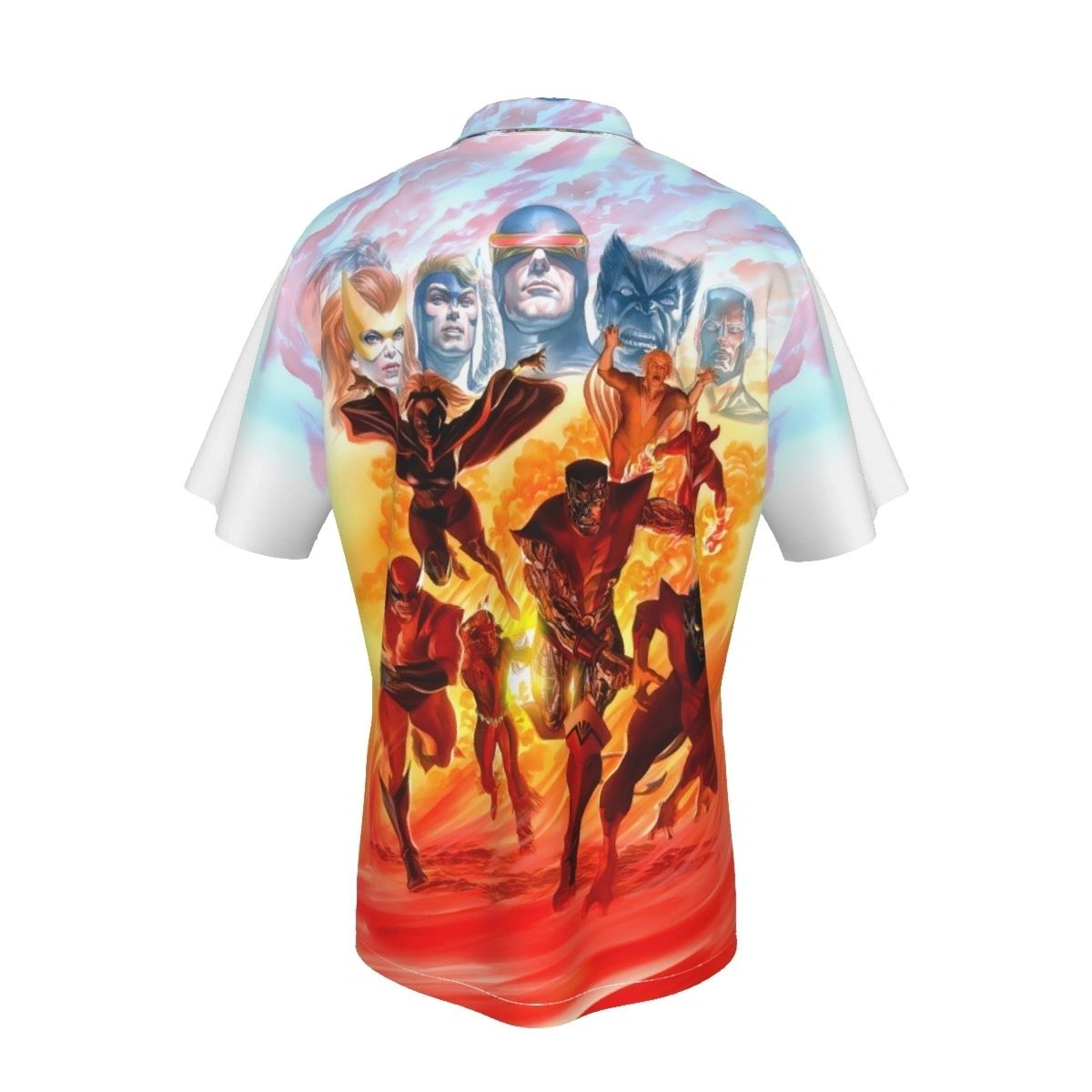 GIANT SIZED XMEN 1COVER ALL OVER PRINT SHIRTS - ALEX ROSS ART