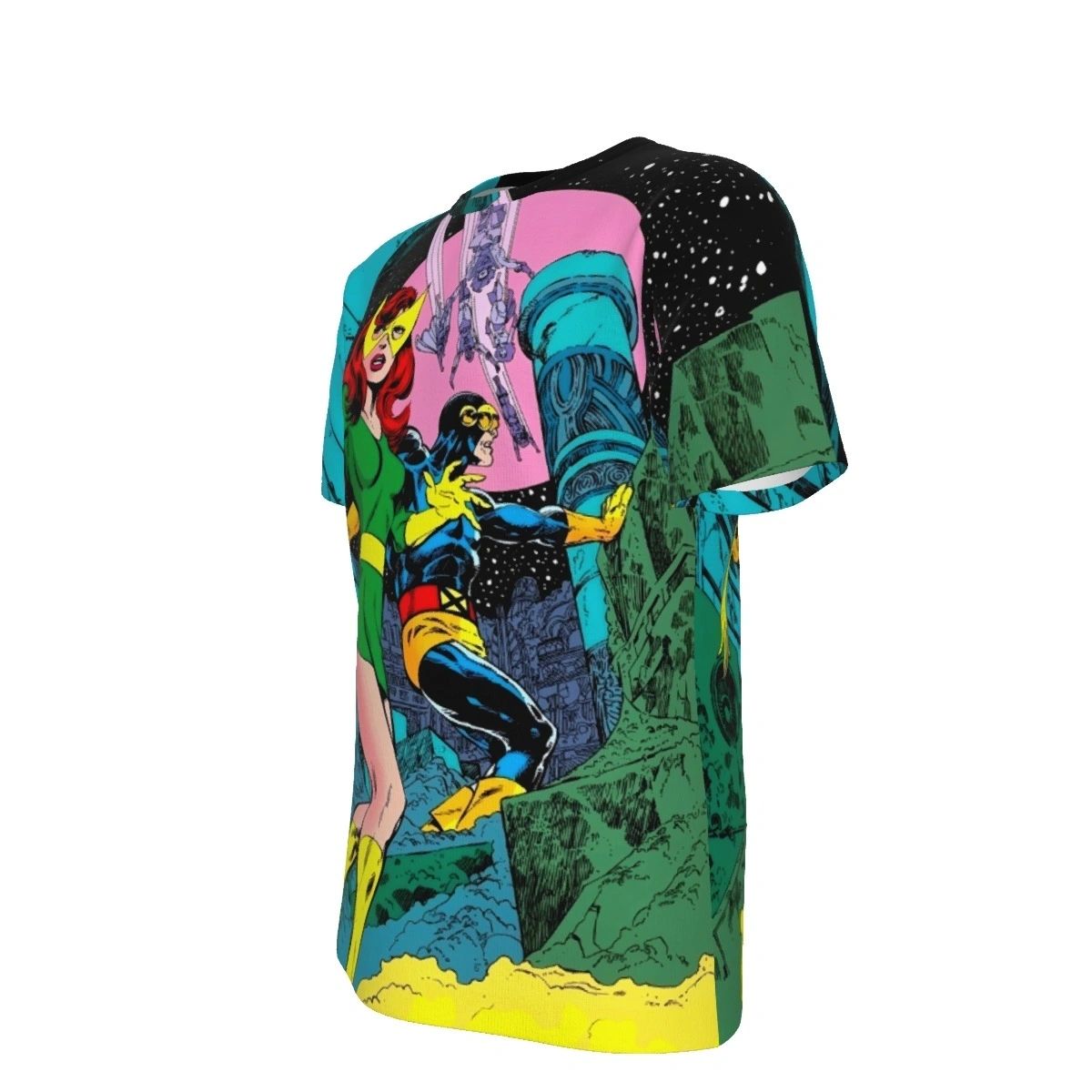 CLASSIC XMEN 43 ALL OVER PRINT SHIRTS - JOHN BYRNE ART
