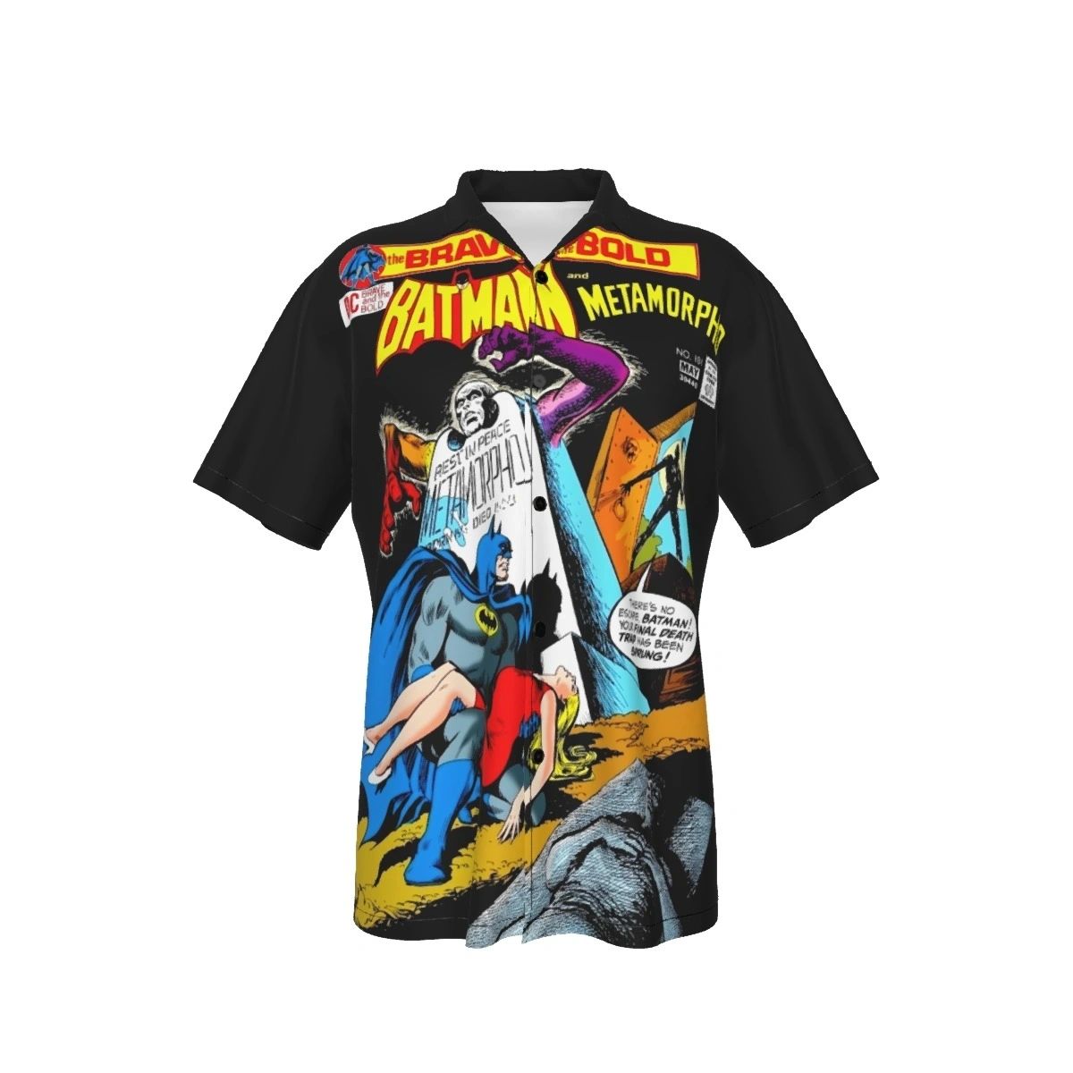 BRAVE AND THE BOLD 101 ALL OVER PRINT SHIRT AND TANK TOP - METAMORPHO