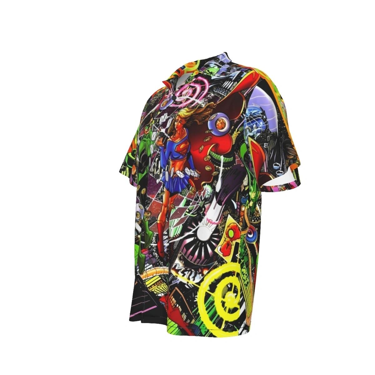 GREEN LANTERN SUPERGIRL ALL OVER PRINT SHIRT AND TANK TOP- FROM BRAVE AND THE BOLD 2 V3