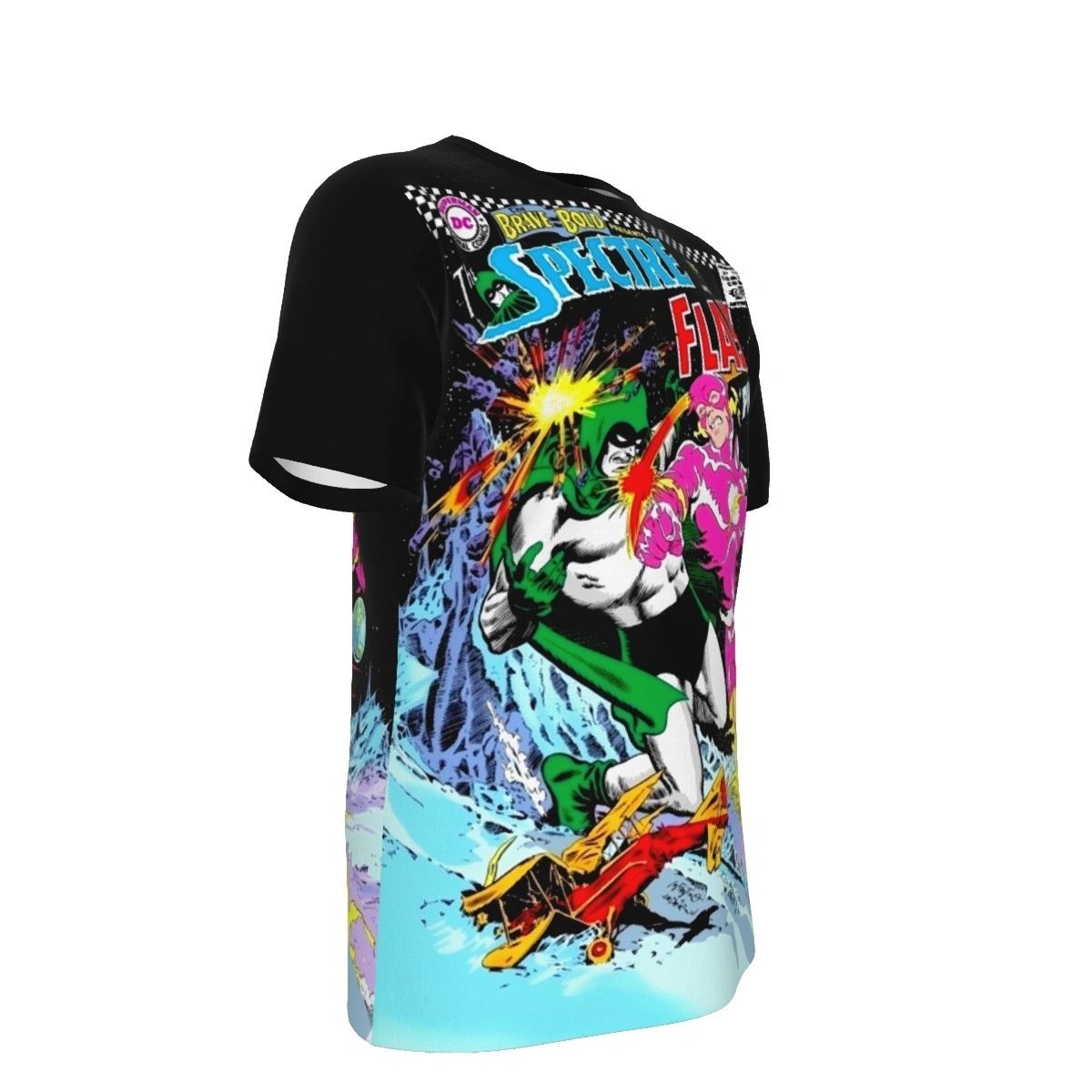 BRAVE AND THE BOLD 72 ALL OVER PRINT SHIRT AND TANK TOP- SPECTRE- FLASH