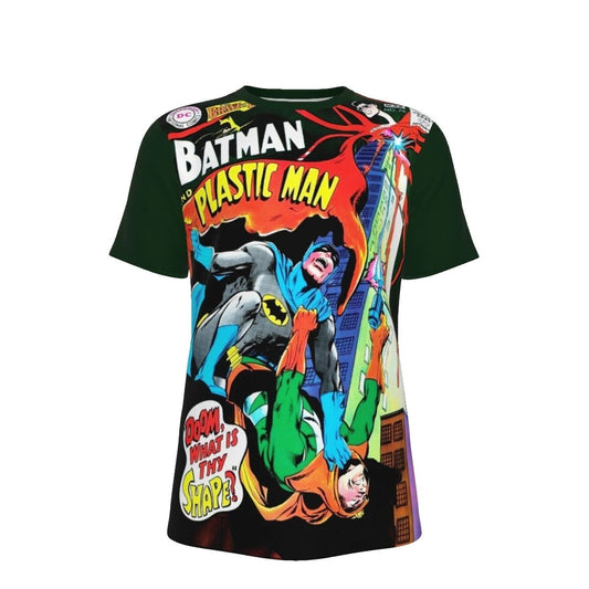 BRAVE AND THE BOLD 76 ALL OVER PRINT SHIRT AND TANK TOP- BATMAN PLASTIC MAN