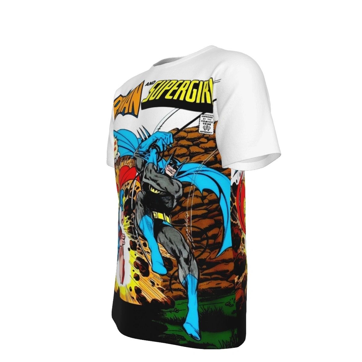 BRAVE AND THE BOLD 147 ALL OVER PRINT SHIRT AND TANK TOP- SUPERGIRL