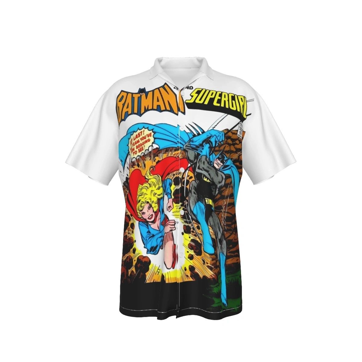 BRAVE AND THE BOLD 147 ALL OVER PRINT SHIRT AND TANK TOP- SUPERGIRL