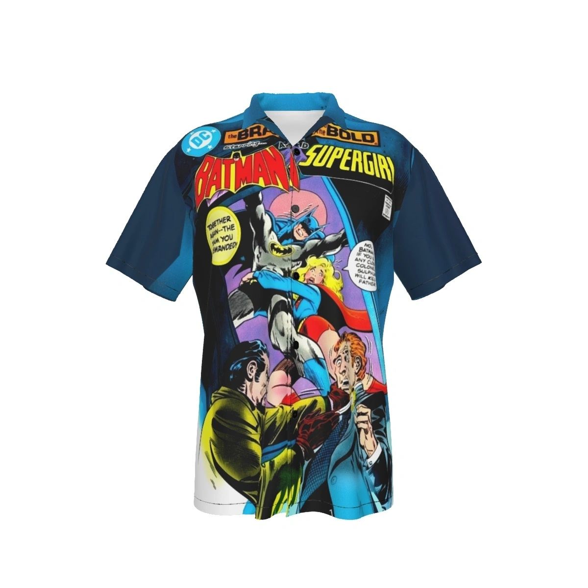 BRAVE AND THE BOLD 160 ALL OVER PRINT SHIRT AND TANK TOP- SUPERGIRL