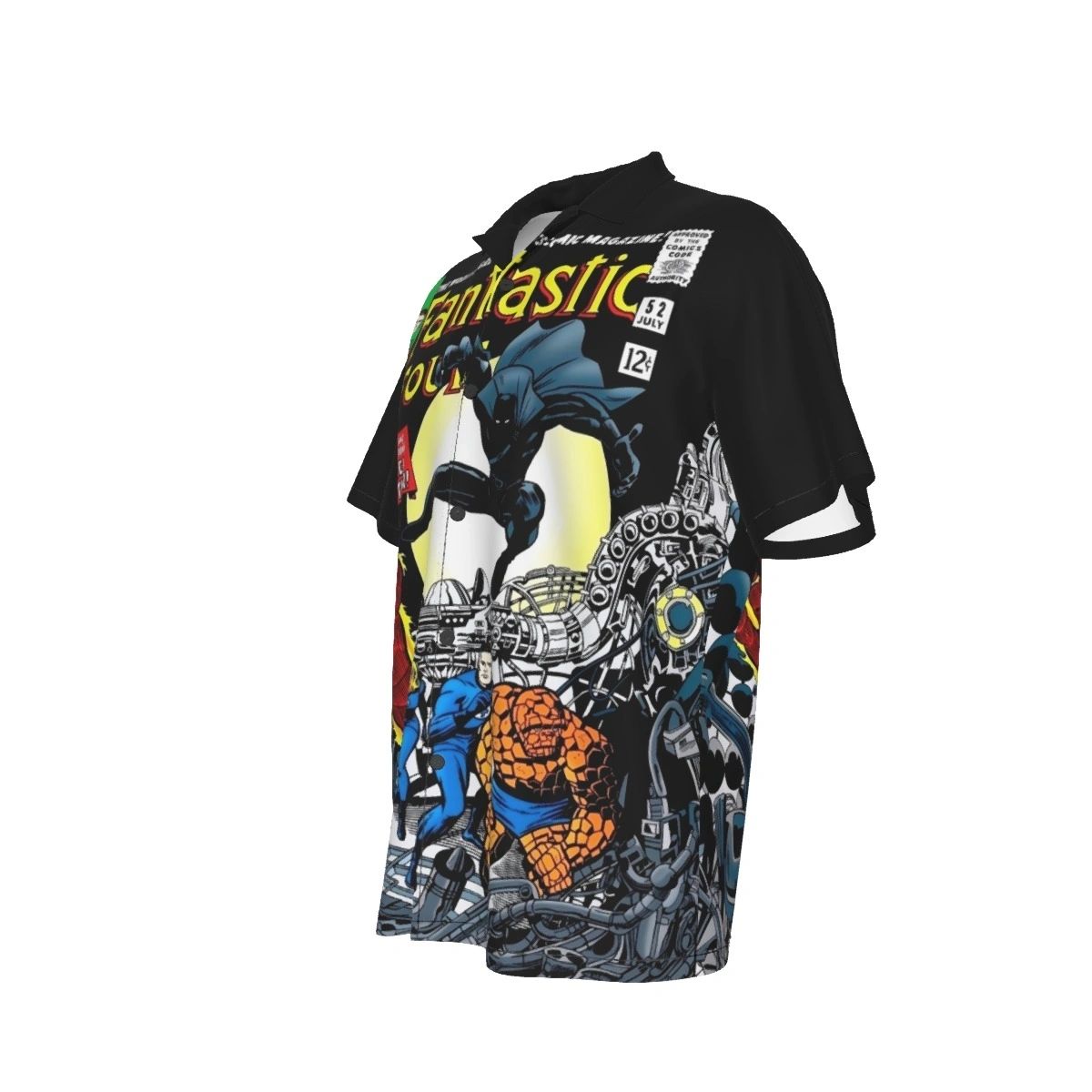 FANTASTIC FOUR 52 ALL OVER PRINT SHIRT AND TANK TOP- 1ST BLACK PANTHER