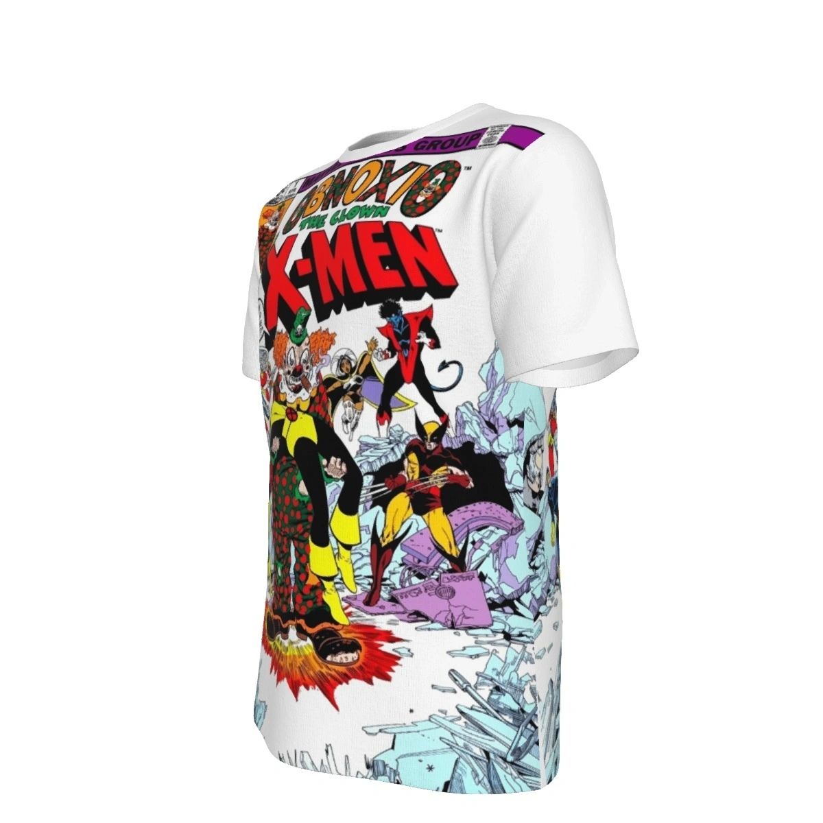 OBNOXIO THE CLOWN VS XMEN ALL OVER PRINT SHIRT AND TANK TOP