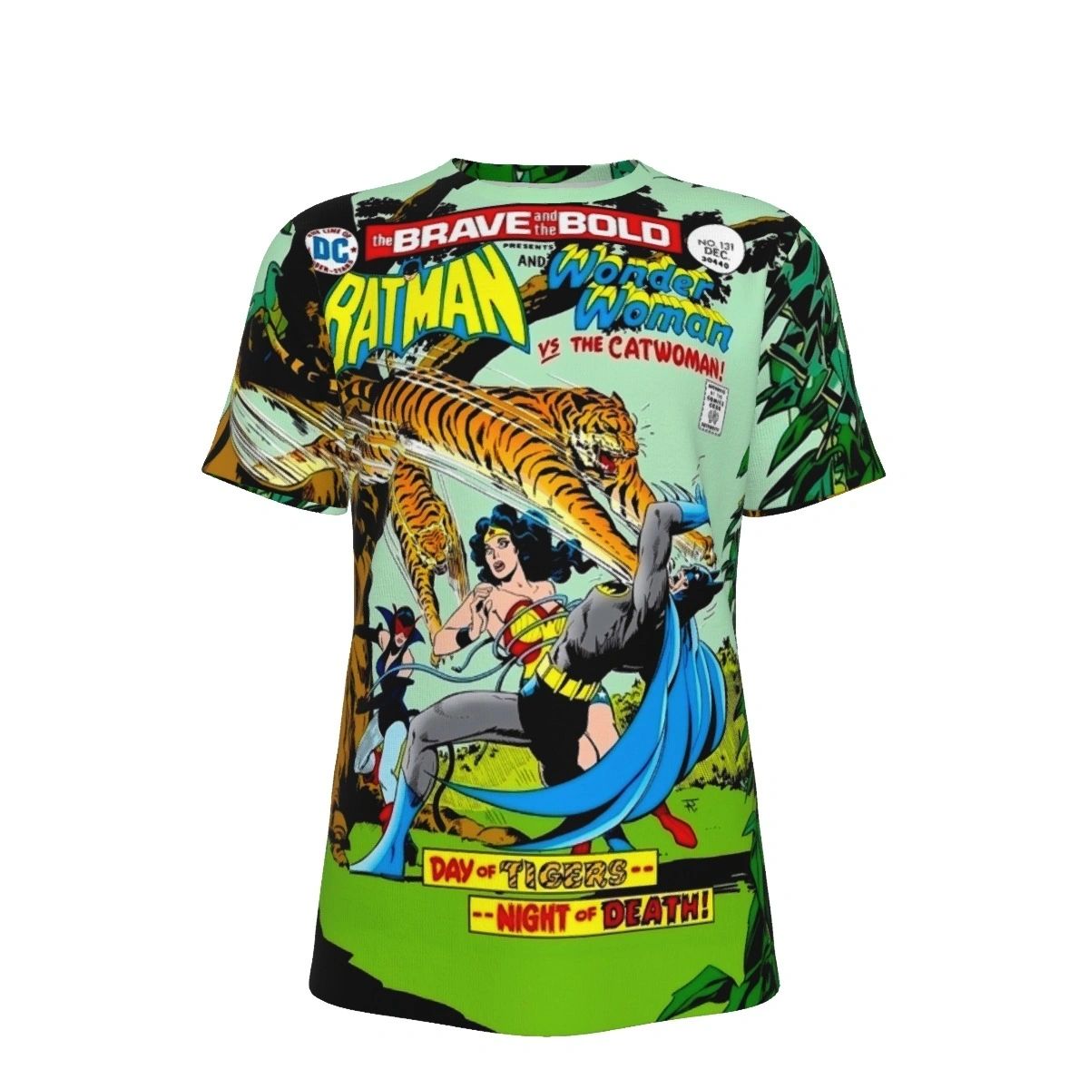 BRAVE AND BOLD 131 ALL OVER PRINT SHIRT AND TANK TOP -BATMAN WONDER WOMAN