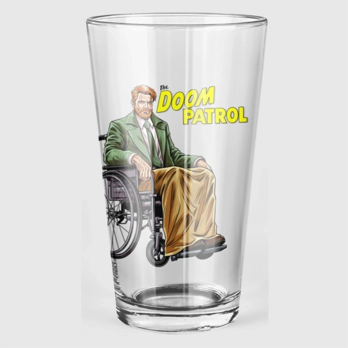 THE CHIEF READY Pint Glass (with Free Shipping) -DOOM PATROL