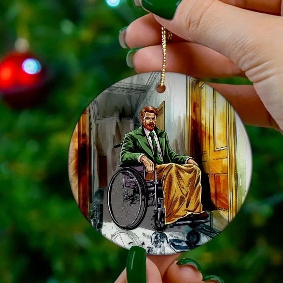 THE CHIEF READY CHRISTMAS TREE ORNAMENT - DOOM PATROL
